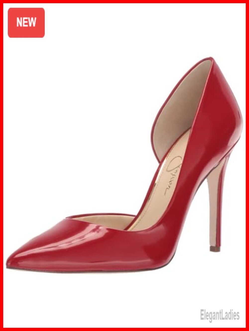 Jessica Simpson Prizma D'Orsay Pump Stiletto Heel Satin